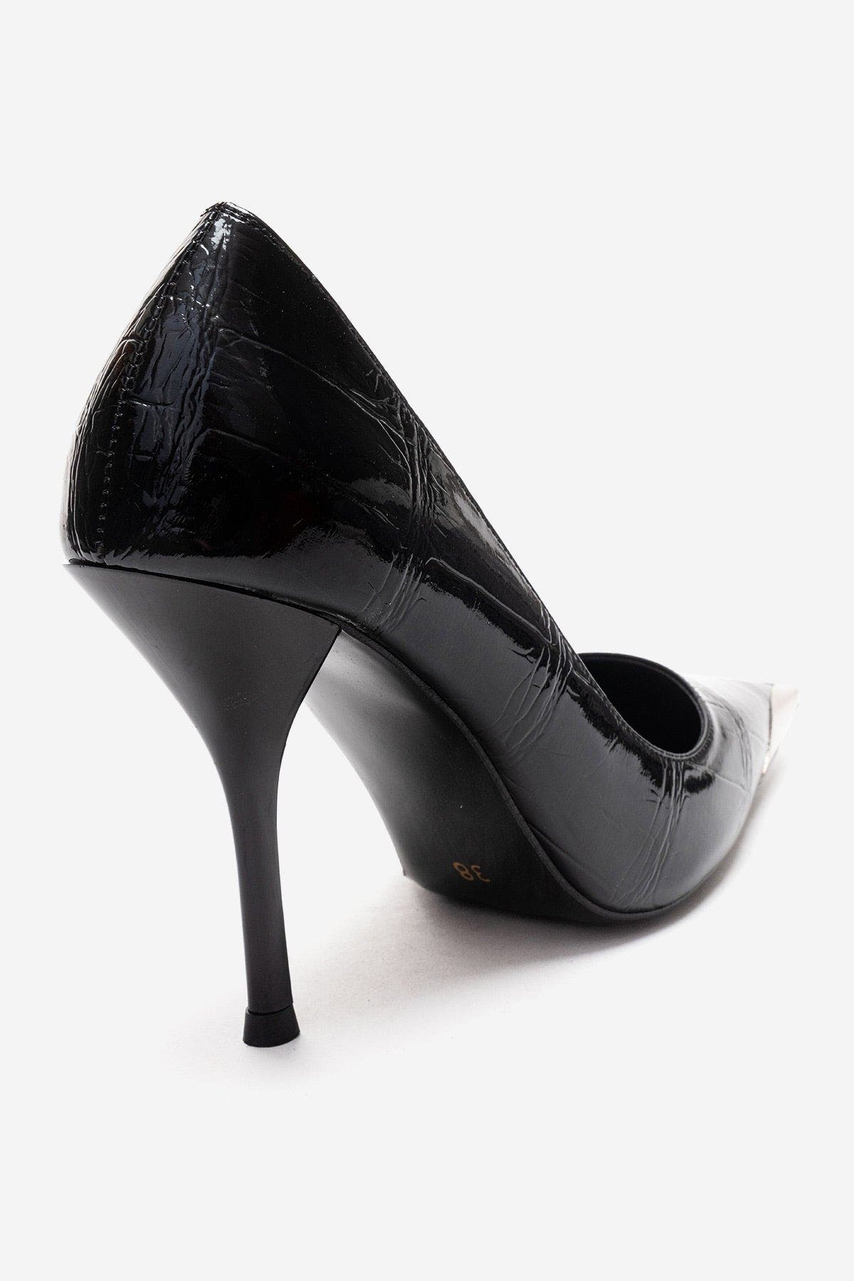 Alvena Stiletto Pump, Alternate, color, Black Print