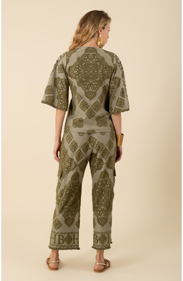 Hale Bob Jayda Jacquard Pant, Alternate, color,