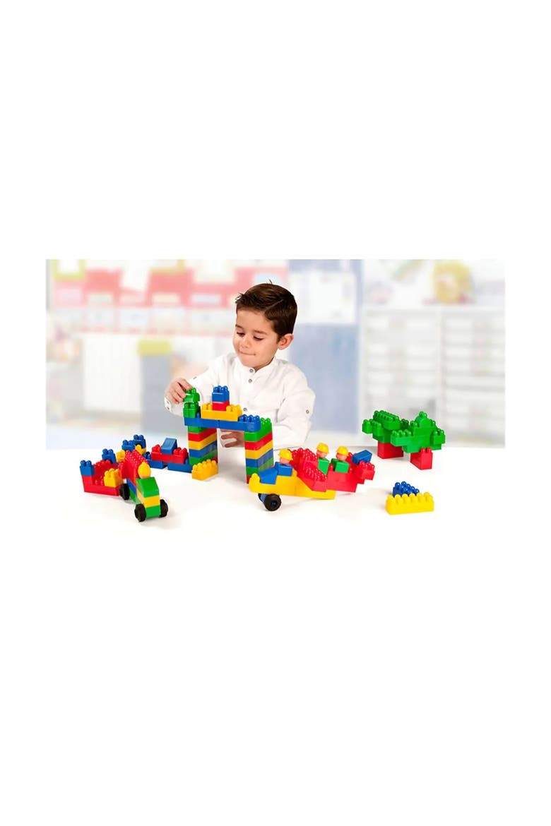 Blocks, Alternate, color, Blue Multi