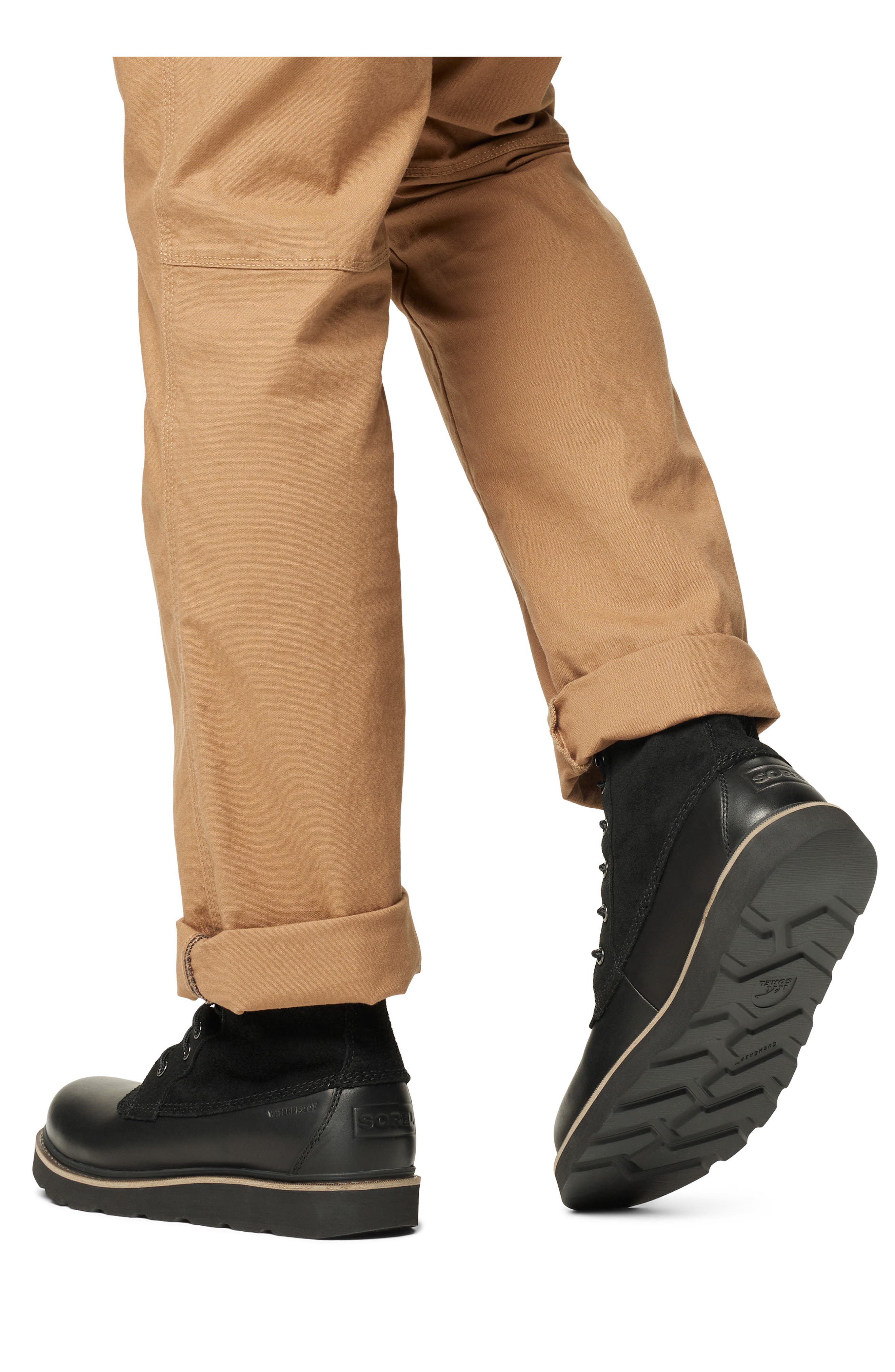 SOREL Slabtown '62<sup>™</sup> Waterproof Boot, Alternate, color, Black/ Black