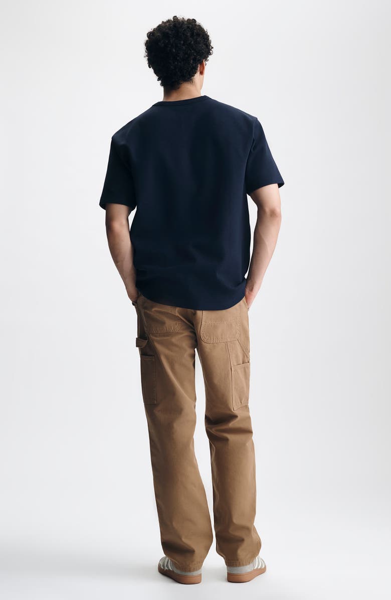 Brooklyn Industries Logo Crewneck T-Shirt, Alternate, color, Black Iris