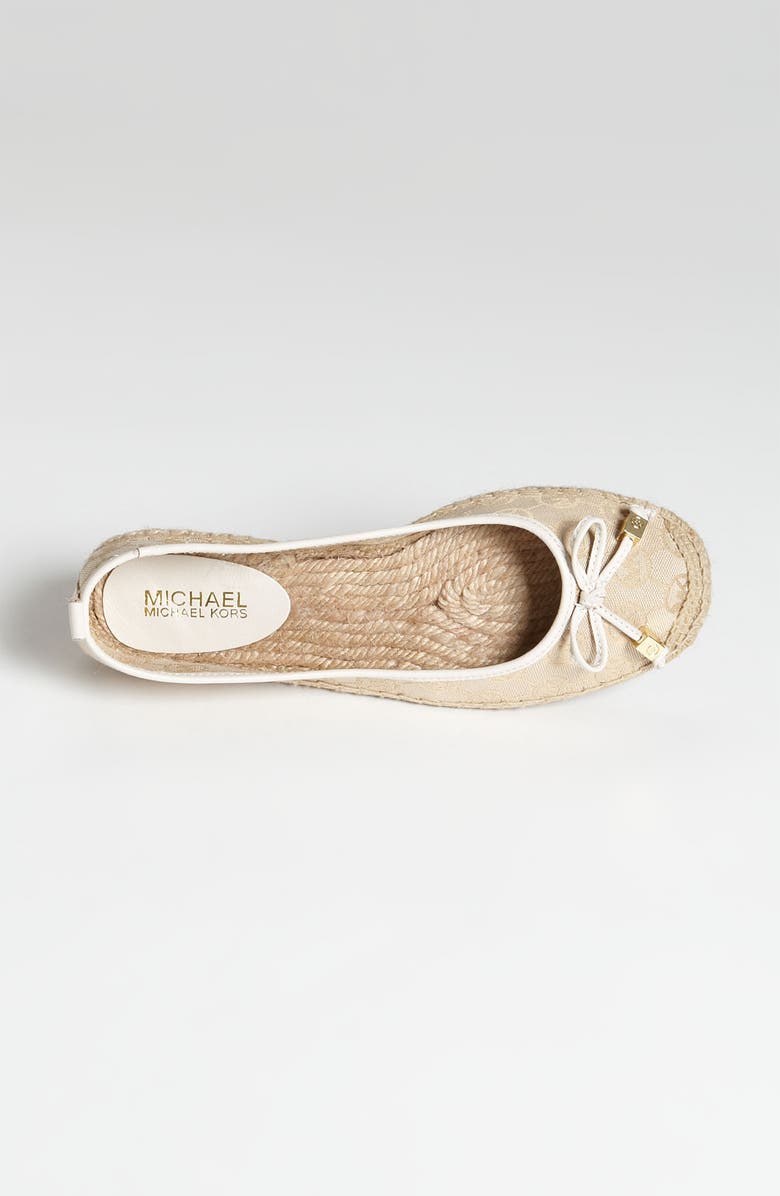 MICHAEL Michael Kors 'Meg' Espadrille Flat, Alternate, color,