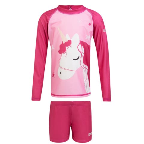 Childrens/Kids Luna The Unicorn Rash Guard