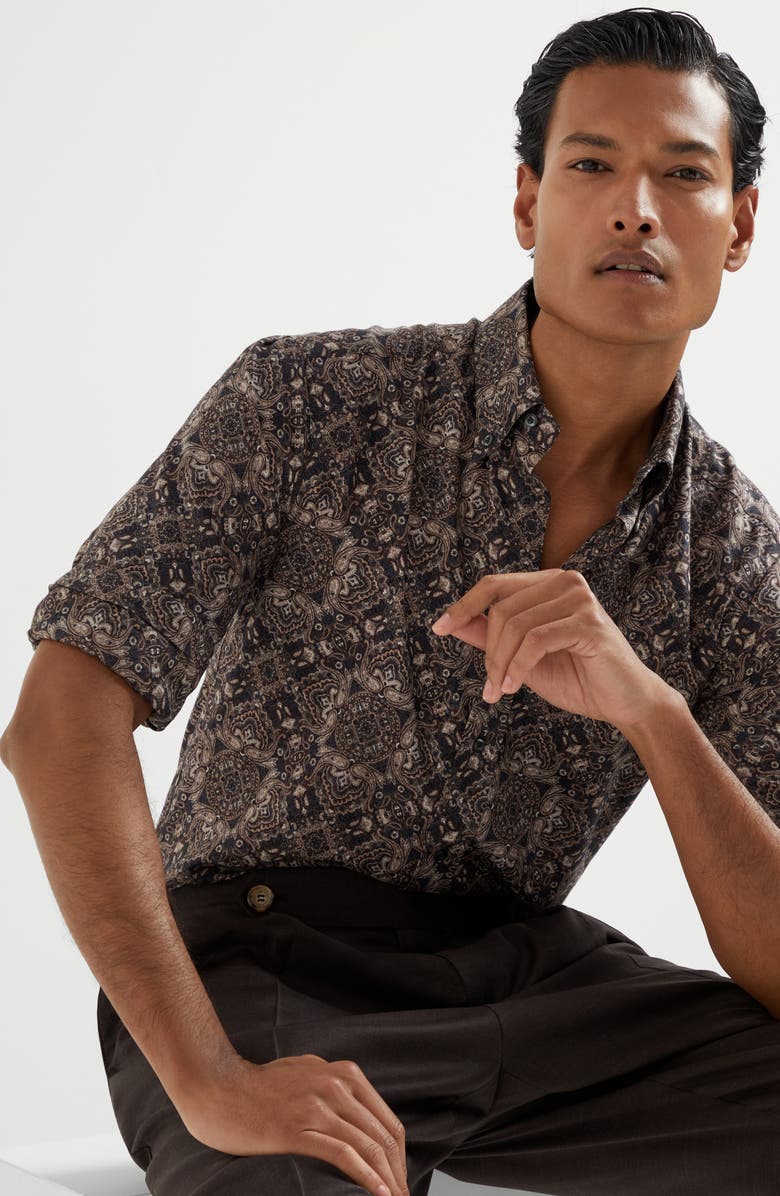 Brunello Cucinelli Twill shirt, Alternate, color, 