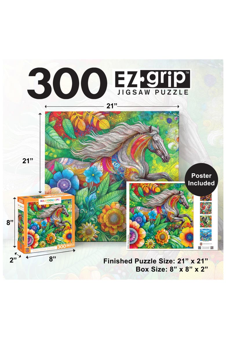 Summer Stallion 300 Piece Jigsaw Puzzle, Alternate, color, Multicolor