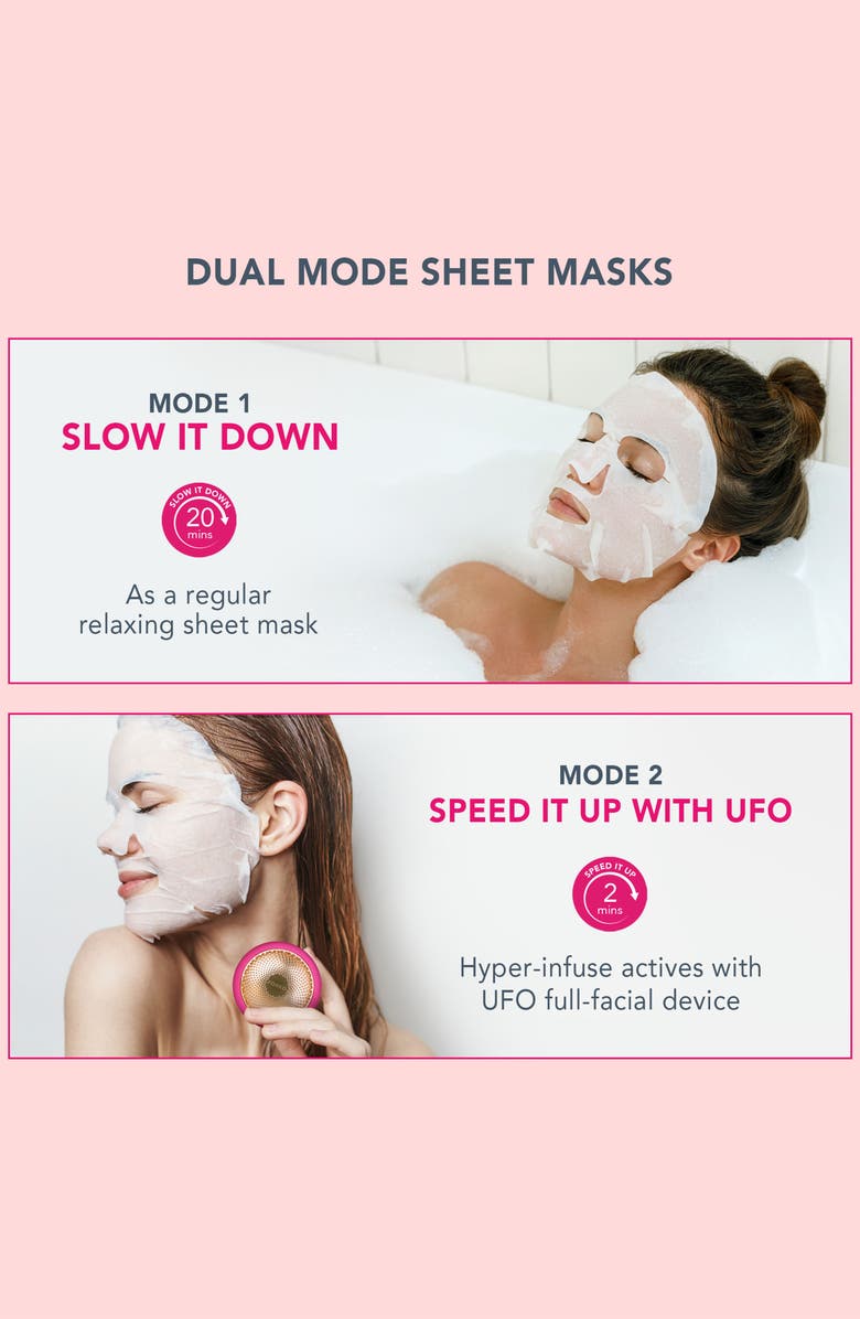 FOREO Farm To Face Sheet Mask - Bulgarian Rose x3, Alternate, color, N/A