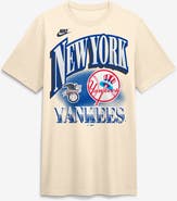 Nike Men's Nike Natural New York Yankees Vintage Tri-Blend T-Shirt