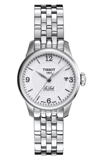 Tissot Le Locle Automatic Bracelet Watch, 25.3mm In Silver