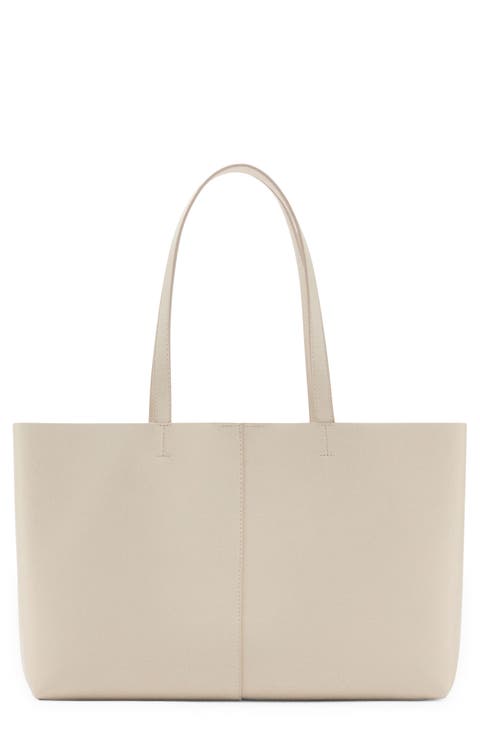 Faux Leather Shopper