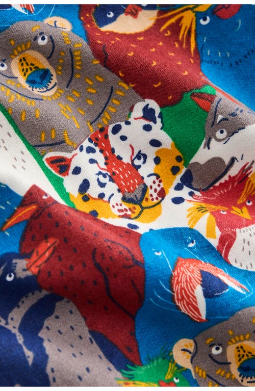 Boden Everyday Printed Sweatshirt Multi Arctic Audience In Blue