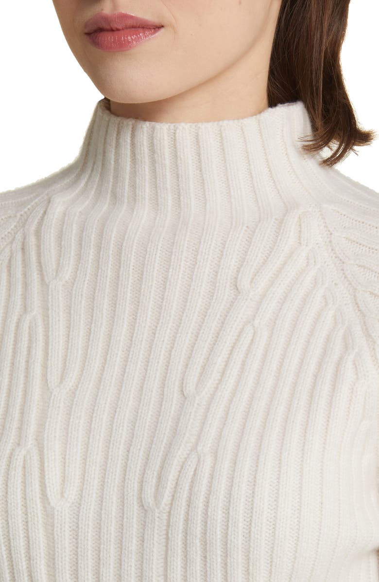 COS Slim Fit Cashmere Rib Sweater, Alternate, color,