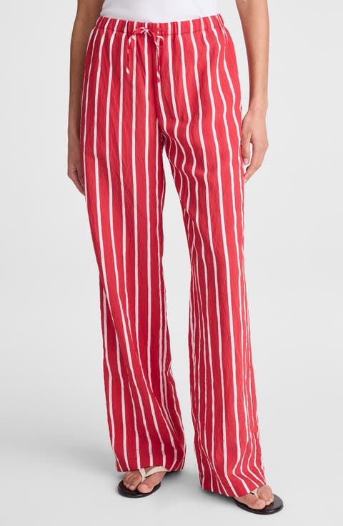 Stripe Pull-On Pants