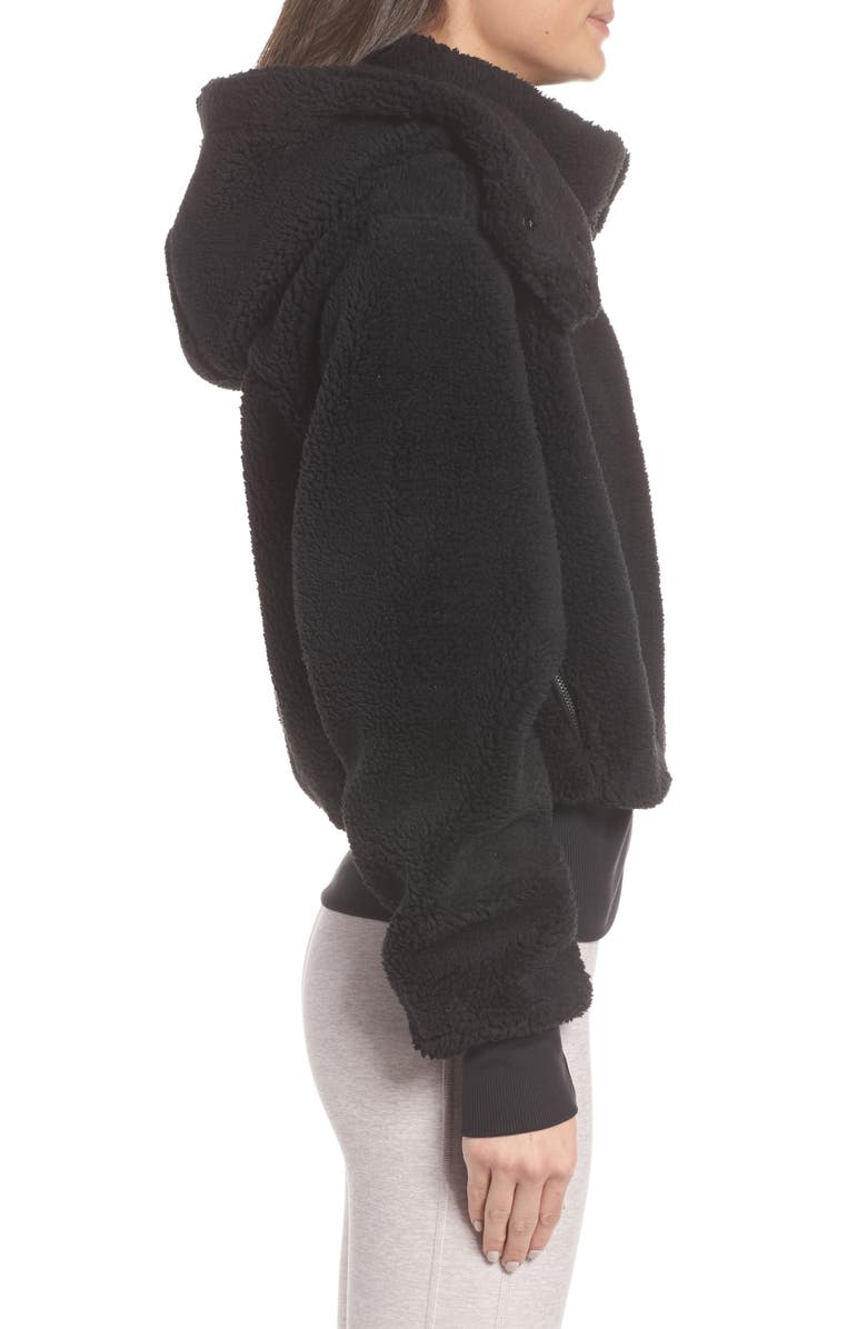 Alo Foxy Fleece Jacket, Alternate, color,