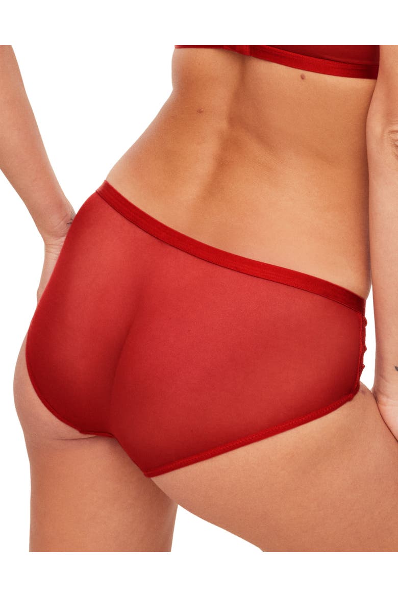 Diara Hipster Panties, Alternate, color, Dark red