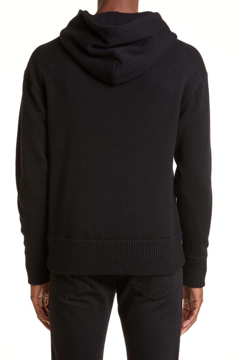 ZEGNA Chunky Cashmere Hoodie, Alternate, color, 