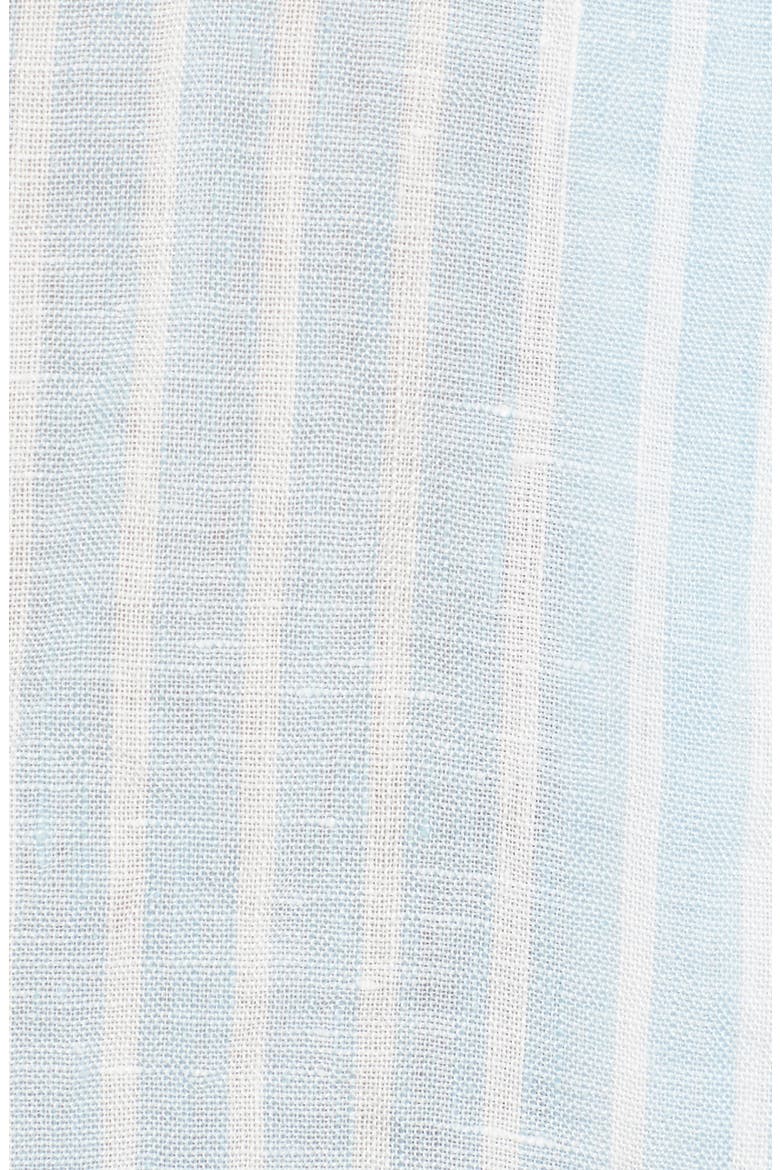 The Hero Linen Shirt, Alternate, color, BENAZIR BLUE AND WHITE STRIPE