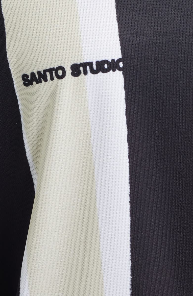 SANTO STUDIO Team Long Sleeve Club Jersey, Alternate, color, Black