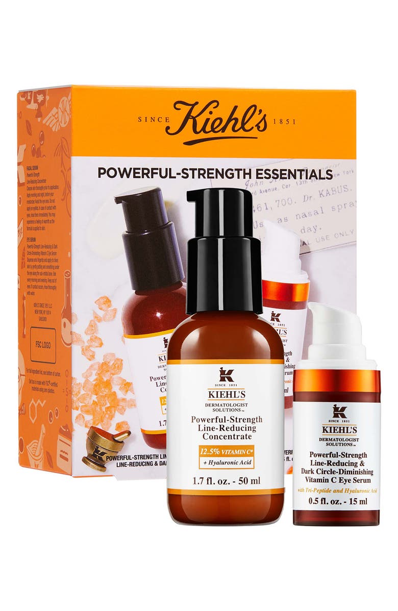 Kiehl's Since 1851 Powerful-Strength Essentials Set USD $120 Value, Alternate, color, 