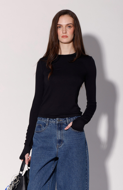 Walter Baker Caroline Top In Black