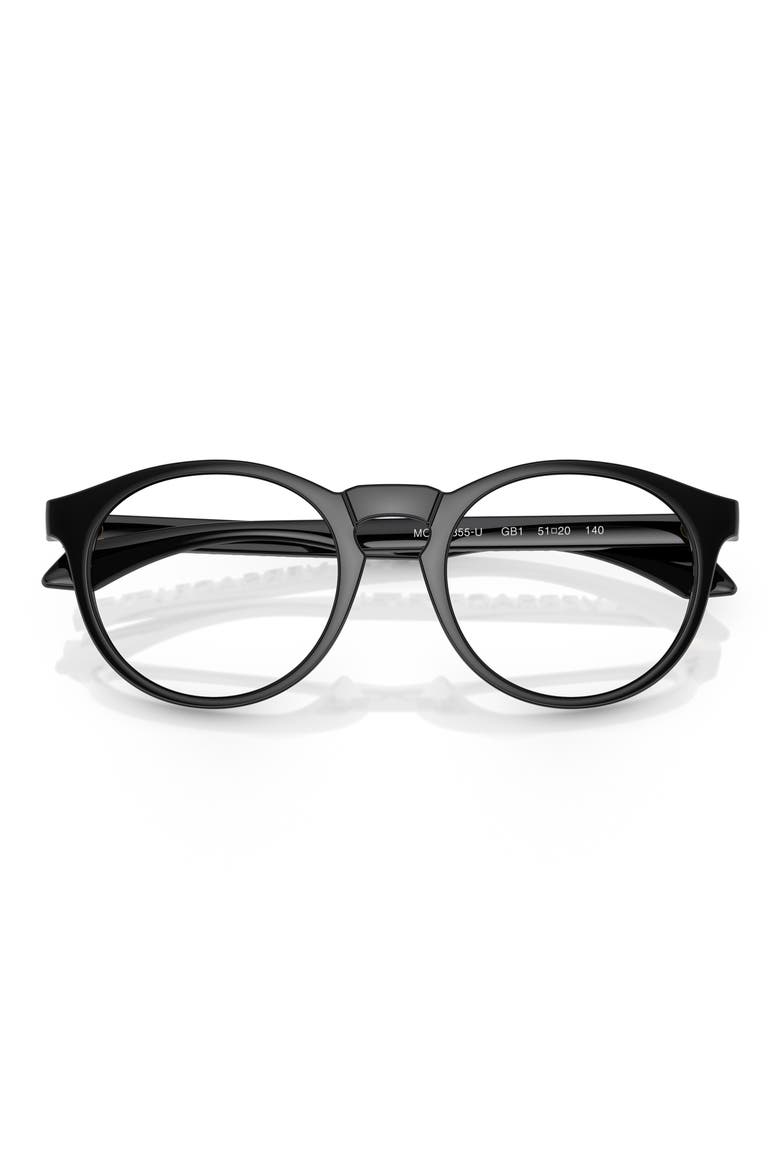 51mm Phantos Optical Glasses, Alternate, color, BLACK