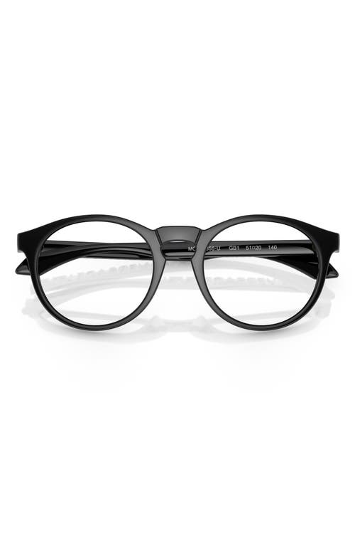 Versace 51mm Phantos Optical Glasses In Black