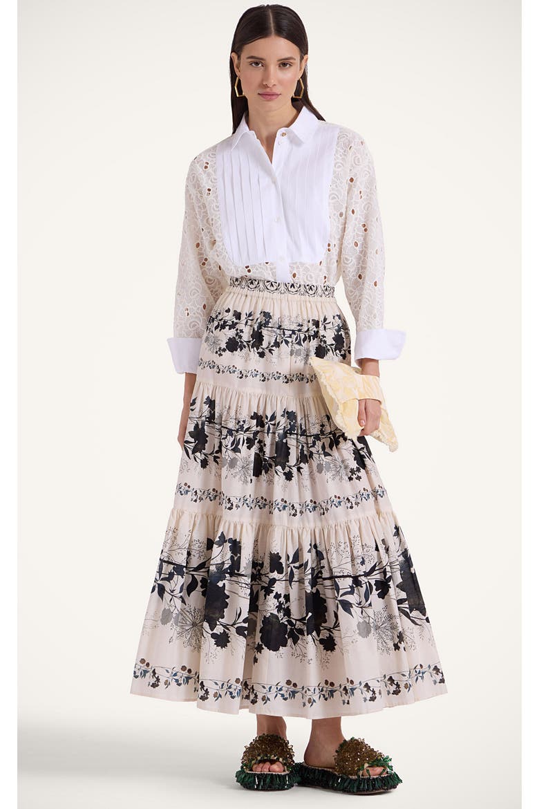 Big Skirt Placée, Main, color, Stilo Placée Ivory