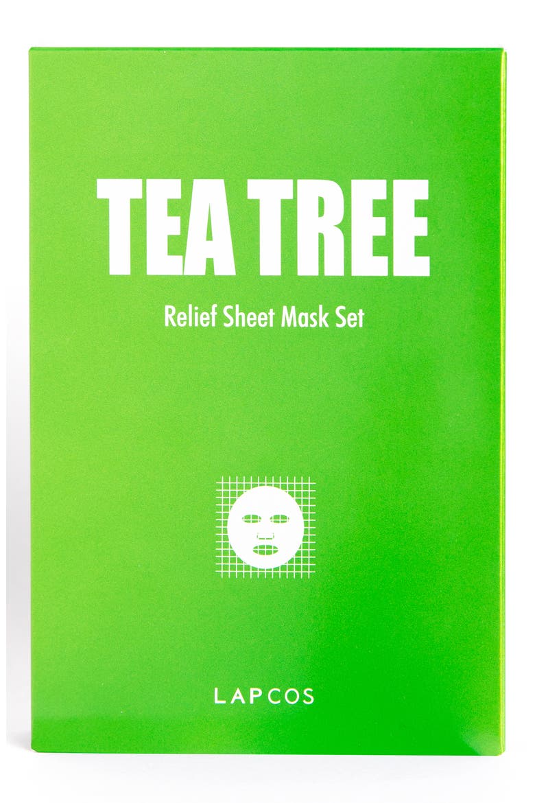 Derma Tea Tree Relief Sheet Mask, Alternate, color, NO COLOR