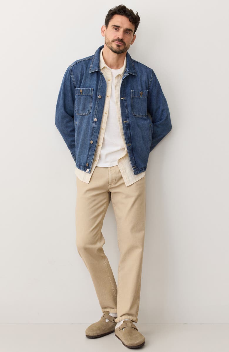 Marine Layer Patrick Denim Shirt Jacket, Alternate, color, Dark Wash