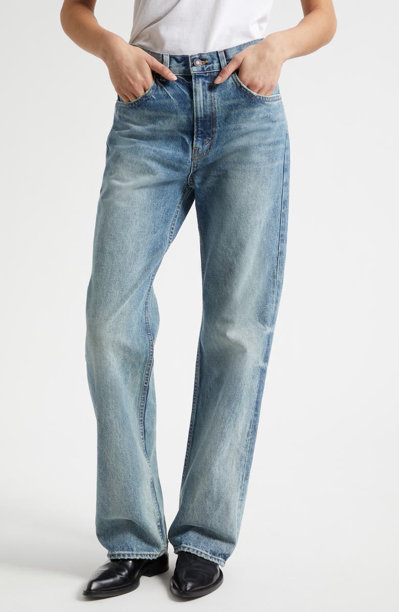 Nili Lotan Mitchell Jeans, Main, color, Summer Wash