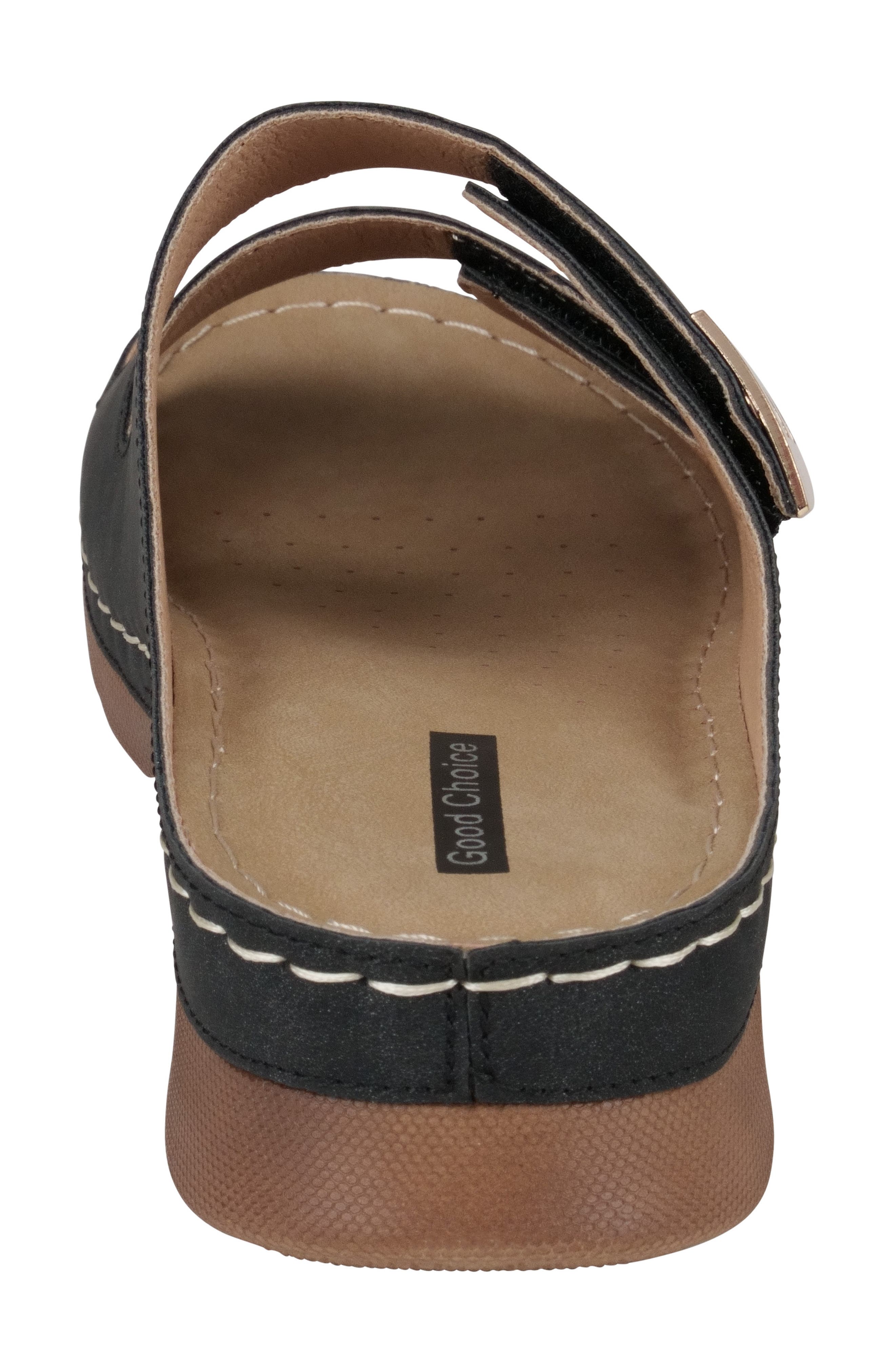 GOOD CHOICE NEW YORK Gretchen Hook & Loop Sandal, Alternate, color, 