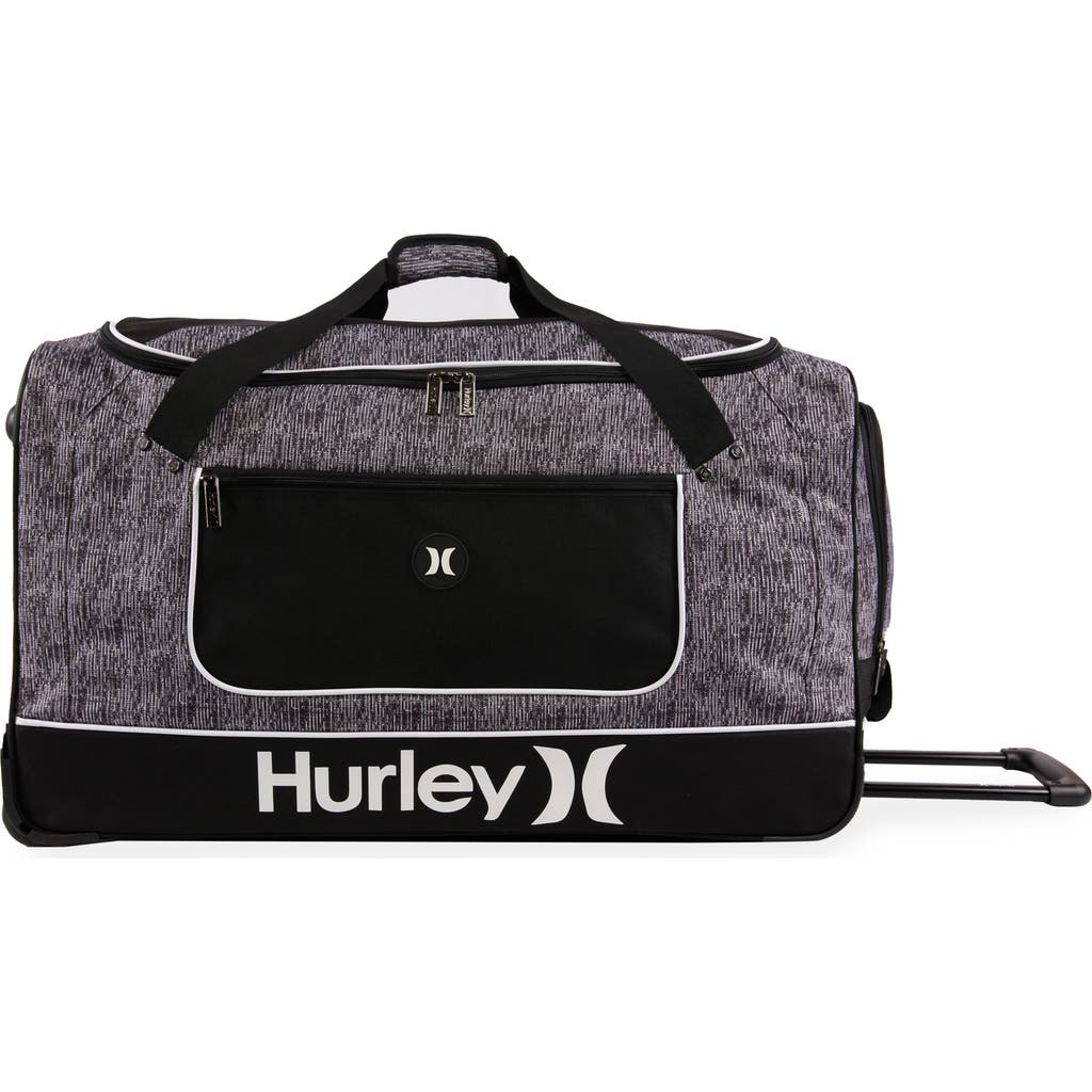 Hurley Kahuna 30" Roller Duffle Bag in Grey Tweed at Nordstrom Rack