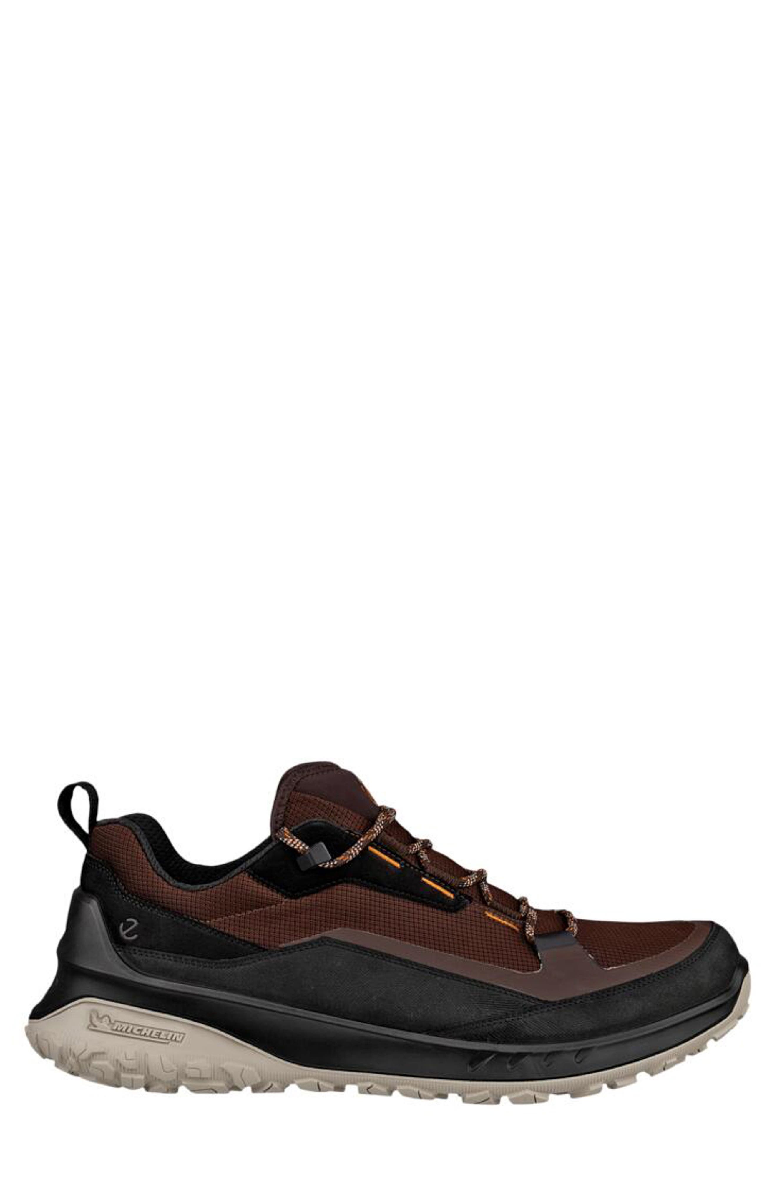 ECCO Ult-Trn Low Waterproof Hiking Shoe, Alternate, color, Black/ Mocha