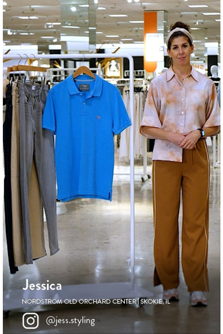 Gunn Piqué Sports Fit Cotton Polo video