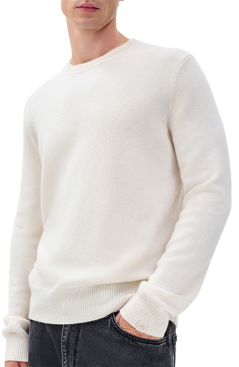 rag & bone Declan Crewneck Cashmere Sweater, Alternate, color, 