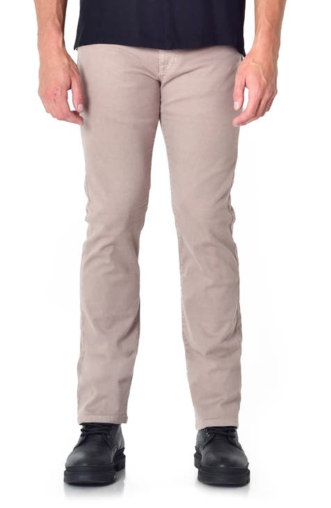 Jimmy Slim Straight Leg Jeans (Mocha)