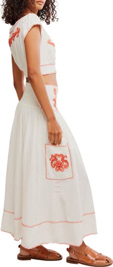 Wild at Heart Crop Top & Maxi Skirt Set