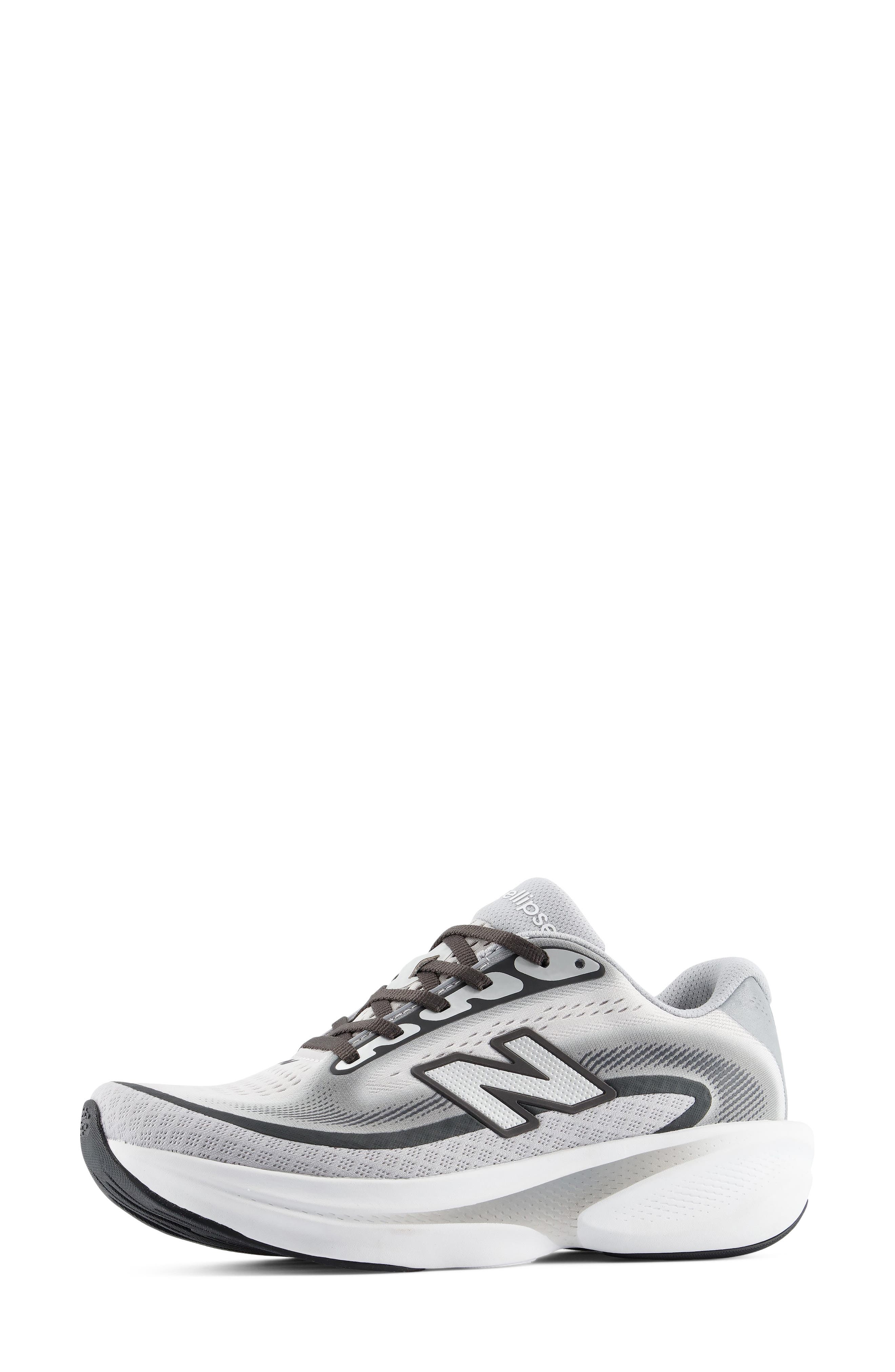 New Balance Elllipse v1 Running Shoe, Alternate, color, Black/Nb 103 White