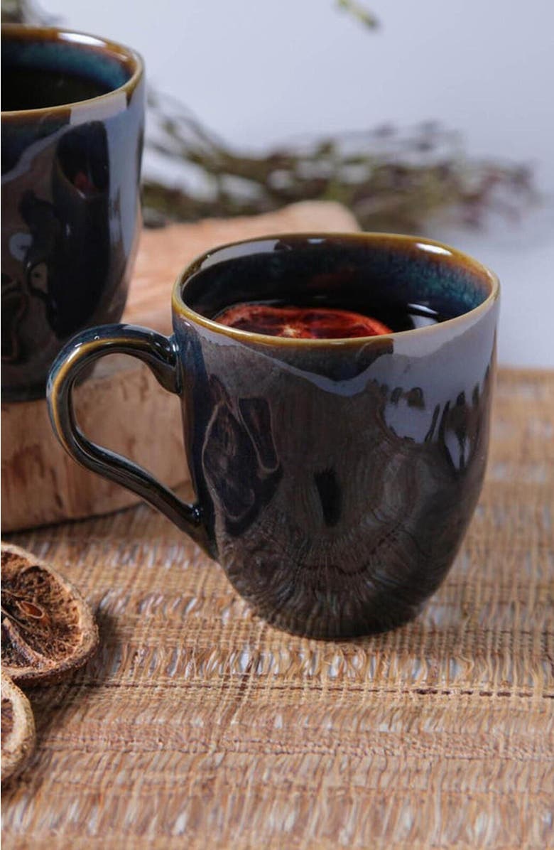 Porto Brasil Organic Mug Set of 4, Alternate, color, Oceano