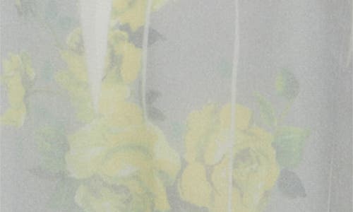 Acne Studios Dranee Long Dress In Yellow/grey