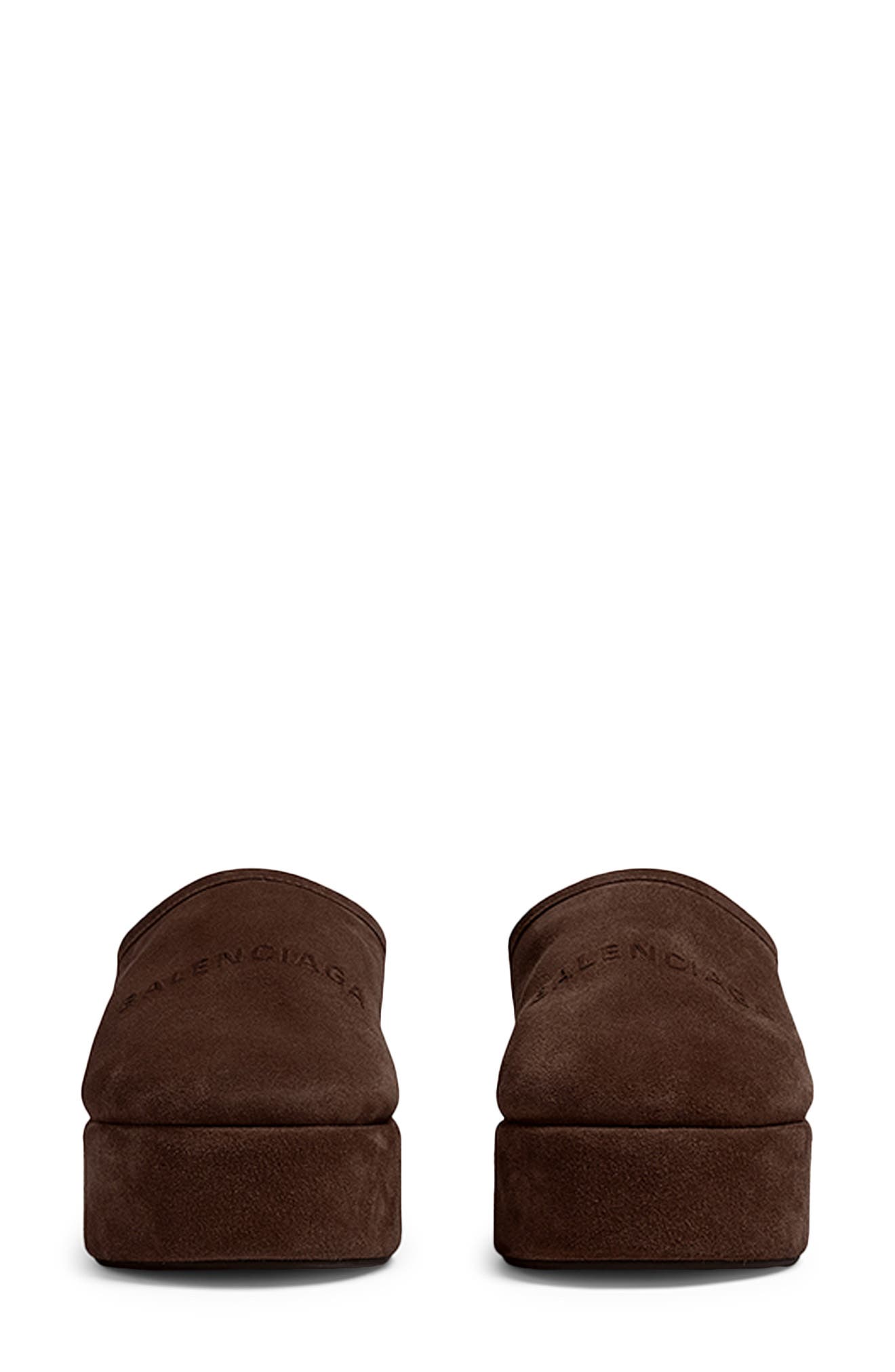 Balenciaga Alaska Slide Platform Clog, Alternate, color, 2929 Khaki Brown