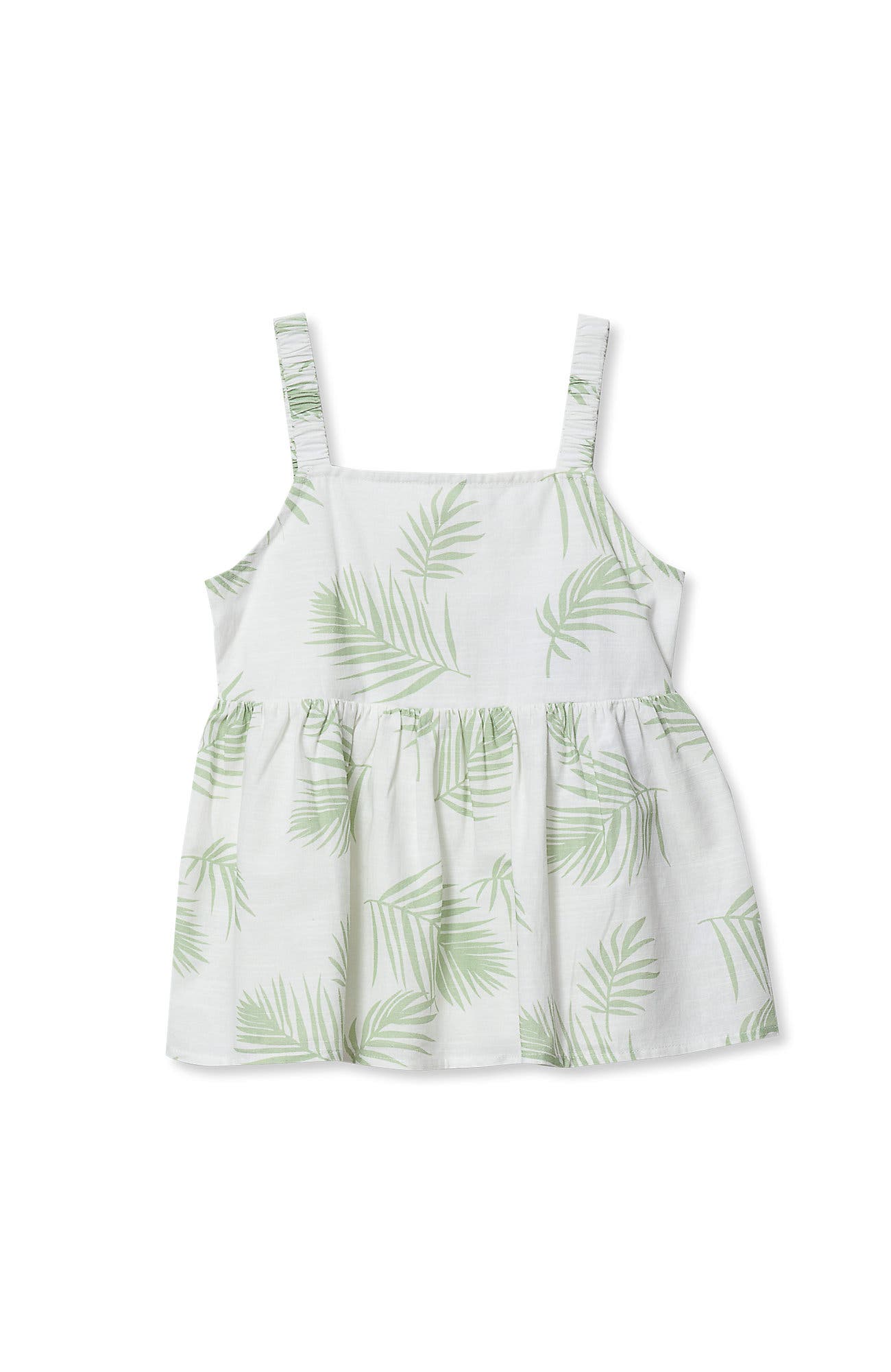 Green Palm Leaves