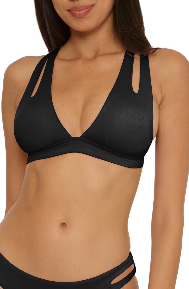Becca Color Code Bikini Top, Main, color, 