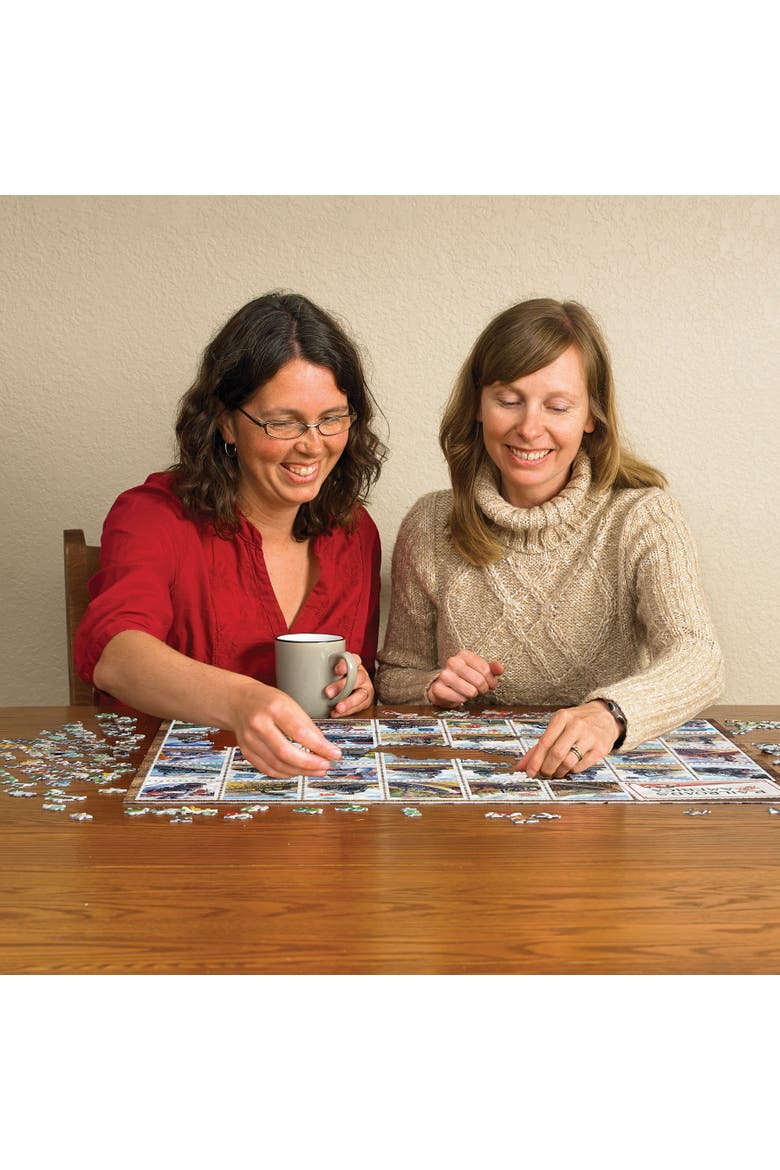 Railroads Of America 1000 Piece Puzzle, Alternate, color, Multicolored