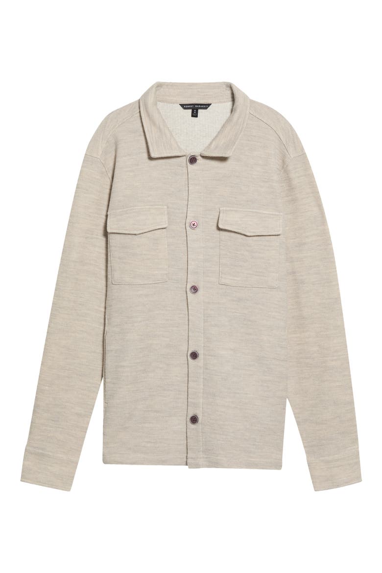 Mezner Wool and Cotton Shirt Jacket, Main, color, MOONSTONE