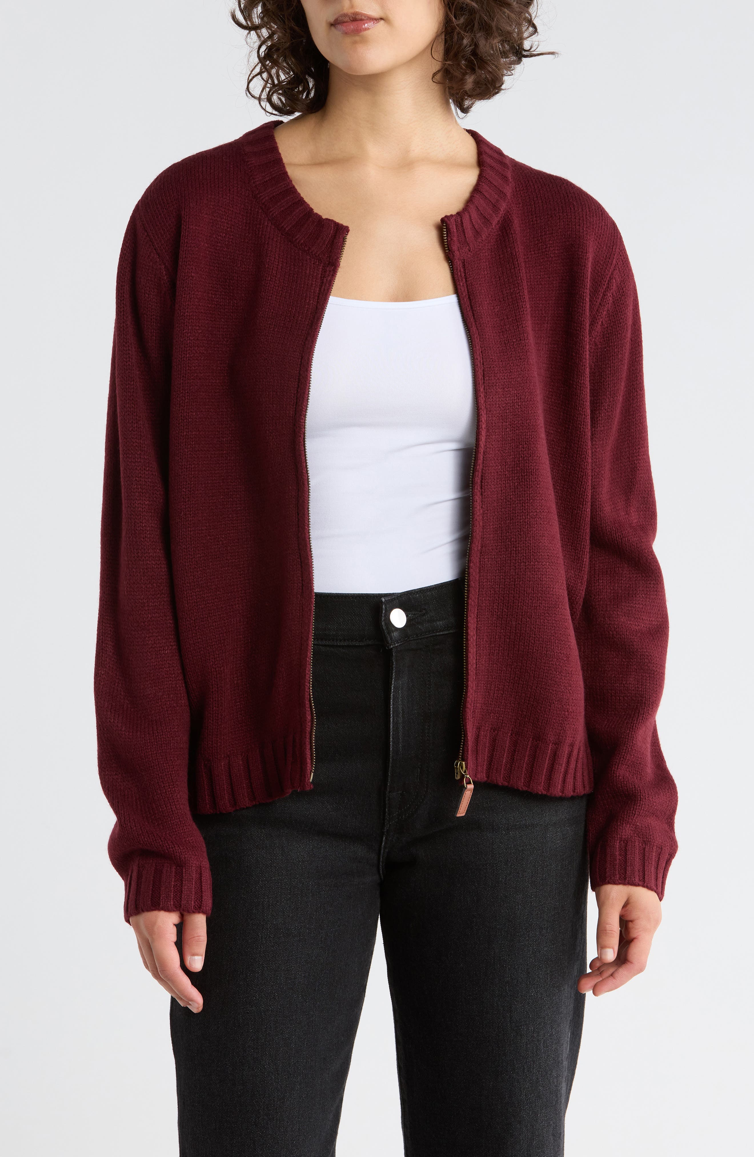 Democracy Zip-Up Sweater