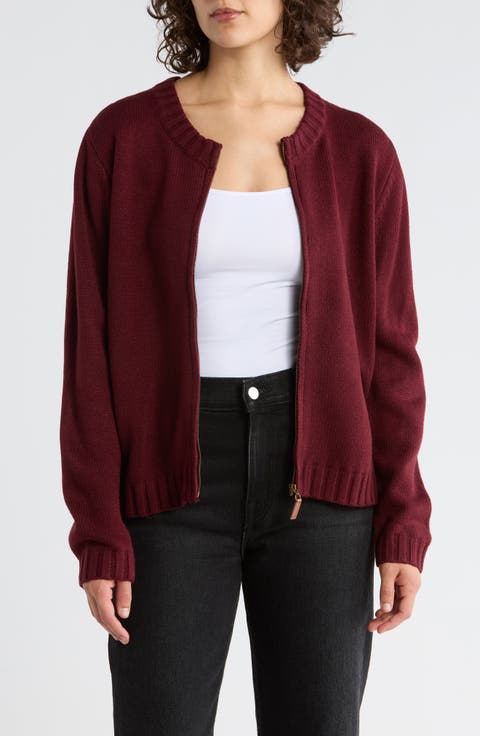 Zip-Up Sweater