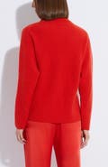 LAPOINTE Airy Cashmere Silk Ribbed Turtleneck