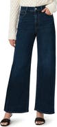 PAIGE Anessa High Waist Ankle Wide Leg Jeans
