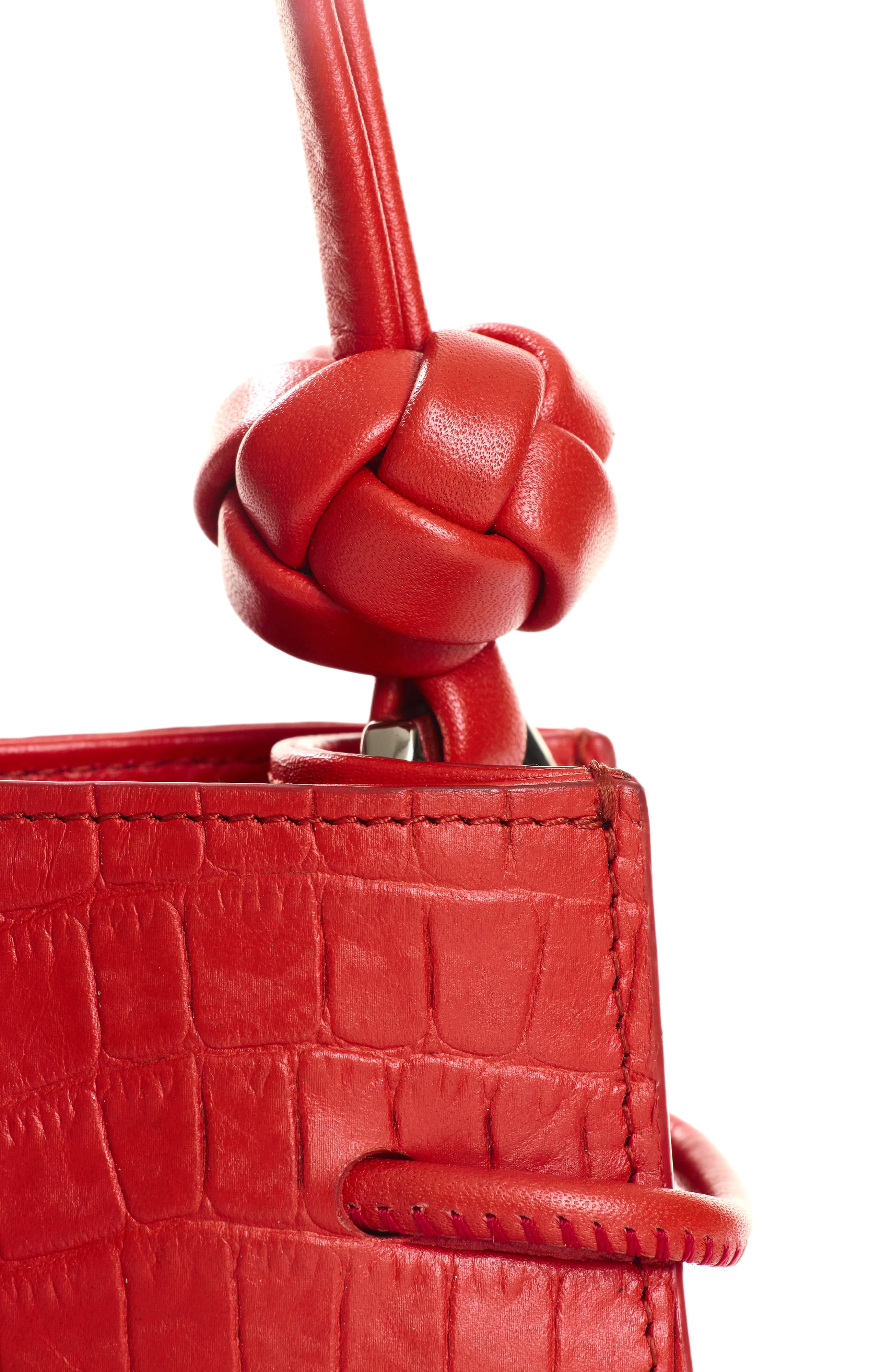 Full Grain Leather Crossbody Bag, Alternate, color, Red
