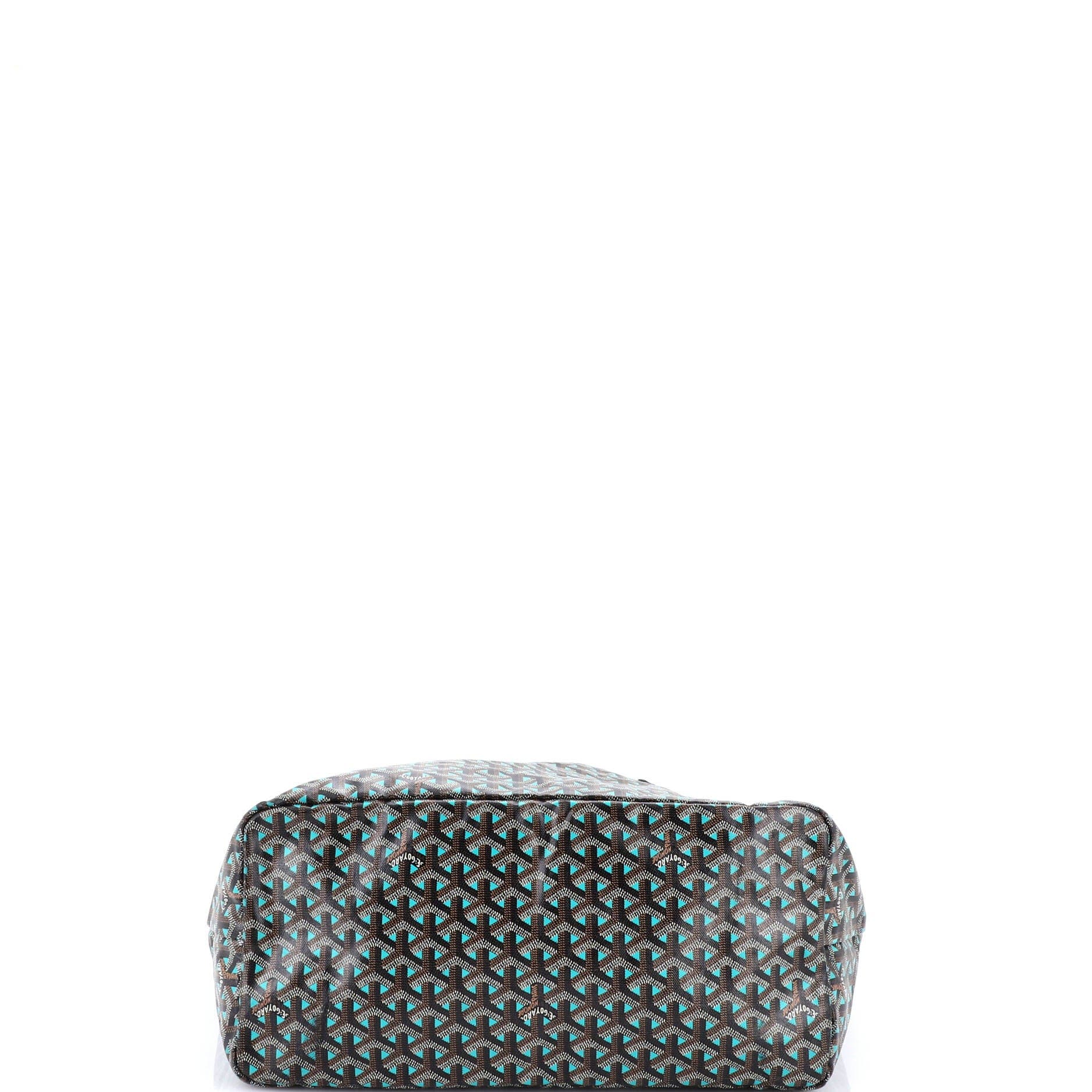 Pre-Owned Goyard Saint Louis Tote Claire Voie Coated Canvas GM, Alternate, color, 